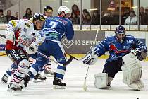 Z utkání I. hokejové ligy HC Chrudim - Beroun 4:2.