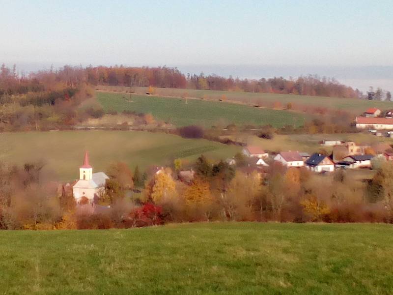 Vápenný Podol a jeho blízké okolí. Foto: archiv čtenářky