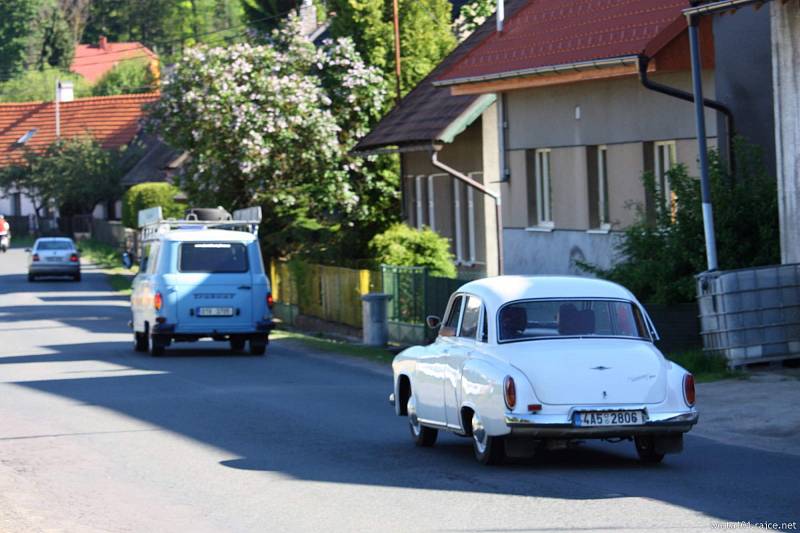 5. sraz pořádaný Wartburg veterán klubem.