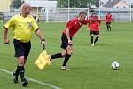 Z utkání MFK Chrudim – FK Králův Dvůr 2:1