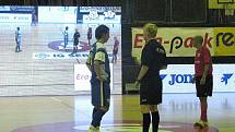 Era-Pack Chrudim porazil v prvním čtvrtfinále play off I. futsalové ligy Torf Pardubice 6:1.