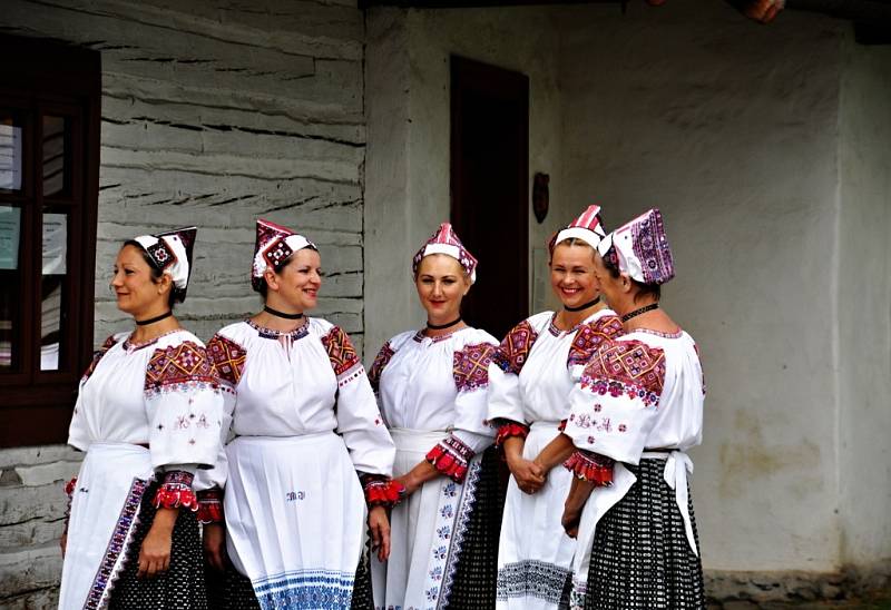 Z 19. ročníku Adámkových folklorních slavností v Hlinsku.