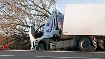 Škody na kamionu se odhadují na 2,5 milionu