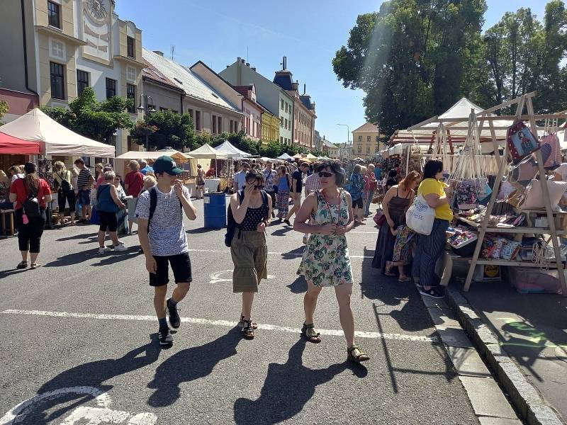 Keramické trhy v Heřmanově Městci.