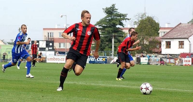 Z třetiligového utkání MFK Chrudim - Roudnice nad Labem 2:2.