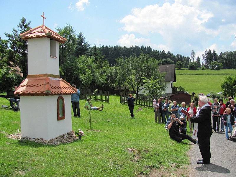 V Citkově byla slavnostně vysvěcena kaplička.