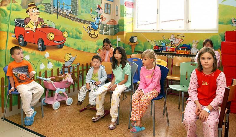 Základní škola a Mateřská škola při nemocnici Chrudim funguje již deset let.
