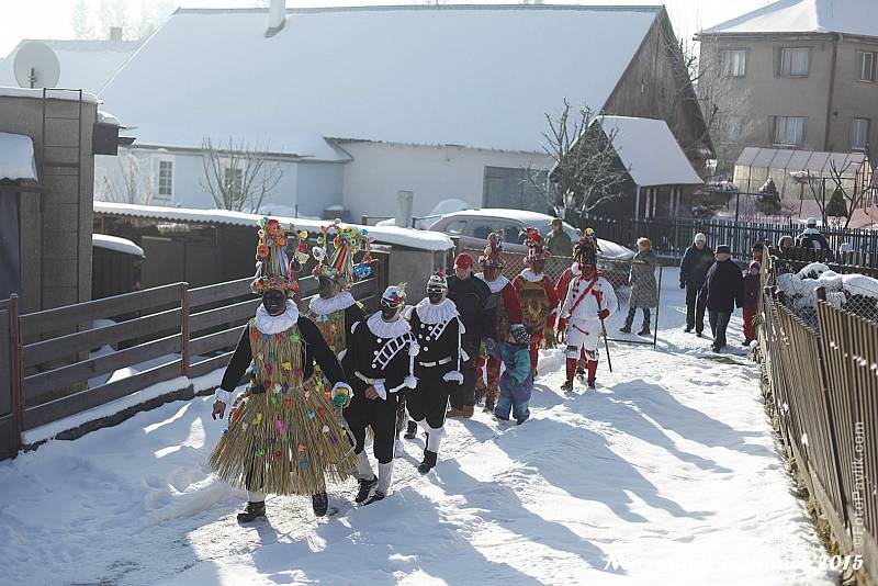 Masopust 2015 ve Studnicích u Hlinska.