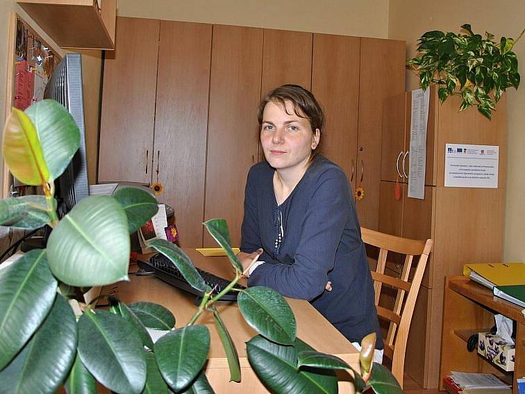 Vedoucí sociální pracovnice azylového domu Pavla Glogarová.