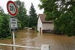 Záplavy na Chrudimsku 25. června 2013- Řestoky