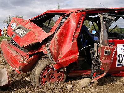 Pardubická rallye startovalal na Resselově náměstí v Chrudimi.