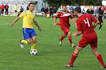 Z utkání druhého kola ČFL Louňovice - MFK Chrudim 2:0 (1:0)