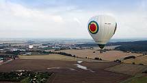 V rámci akce Chrudim plná zážitků vzlétly nad město balony.