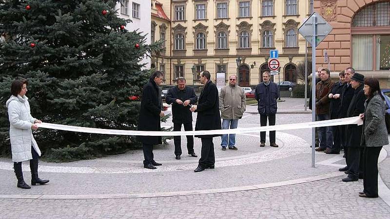 Slavnostní otevření Široké ulice.