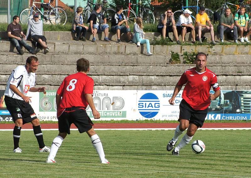 Fotbalisté MFK Chrudim prohráli v přípravě s Hradcem Králové 0:2.