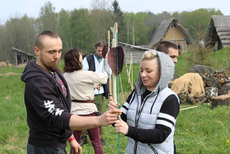 Barbarské hry v Keltském archeoskanzenu Nasavrky