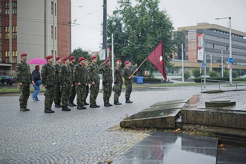 Běh pro Vojenský fond solidarity.