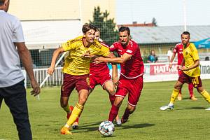 Chrudimští fotbalisté doma nestačili na rezervu Sparty Praha, když prohráli 0:2.