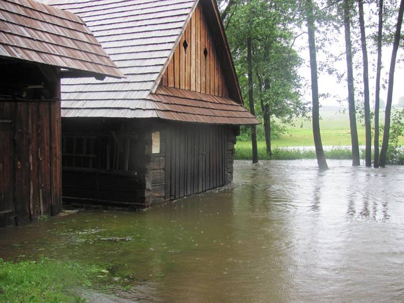 Záplavy na Chrudimsku 25. června 2013.