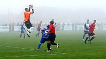 Z utkání ČFL MFK Chrudim - Roudnice nad Labem 1:2.