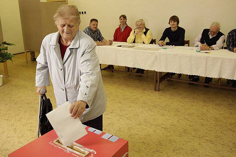 Komunální volby v Hlinsku v pátek 15. října 2010. 