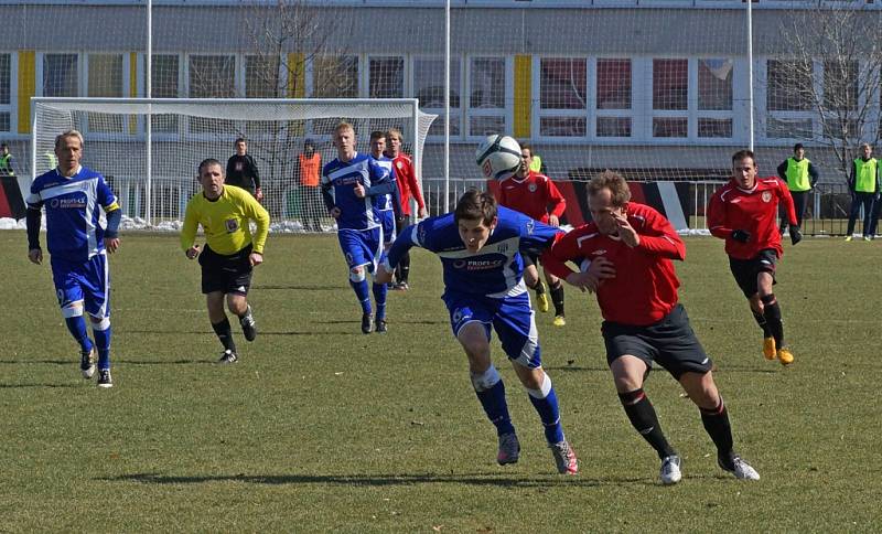 Z utkání 20. kola ČFL MFK Chrudim – SK Strakonice 1908 3:2 (2:1).