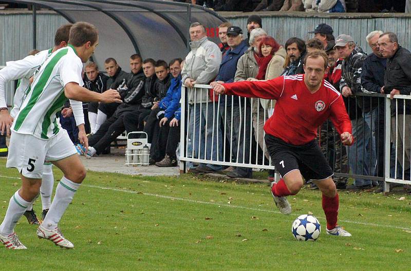 Z fotbalového zápasu MFK Chrudim proti FC Chomutov.