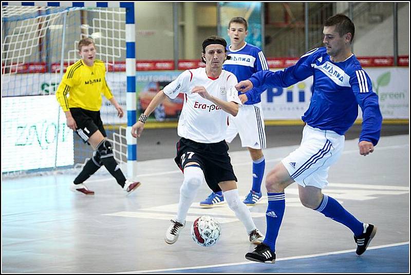 Z utkání ERA-PACK Chrudim - Mapid Minsk 6:2.