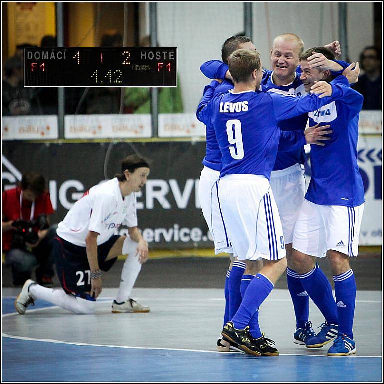 Z utkání ERA-PACK Chrudim - Mapid Minsk 6:2.