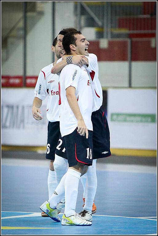 Z utkání ERA-PACK Chrudim - Mapid Minsk 6:2.