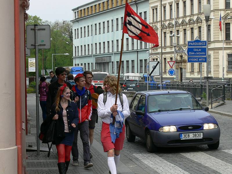 Majáles 2015 v Chrudimi.