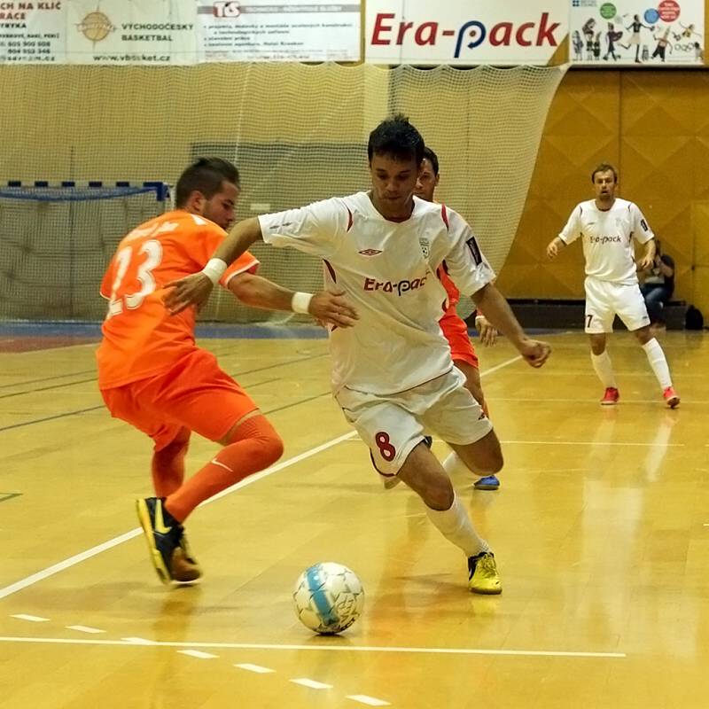 Z přípravného futsalového utkání FK Era-Pack Chrudim FC Tango Brno 4:1 (1:1).