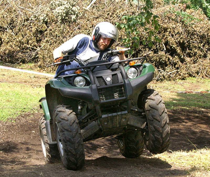 Chrast již potřetí hostila závody čtyřkolek, které pořádal Motoklub vozíčkářů ČR. 