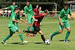 Z třetiligového utkání Karlovy Vary - MFK Chrudim 3:3. 