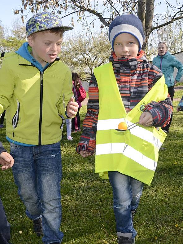 Sportovně přírodovědný den v Klášterních zahradách. 