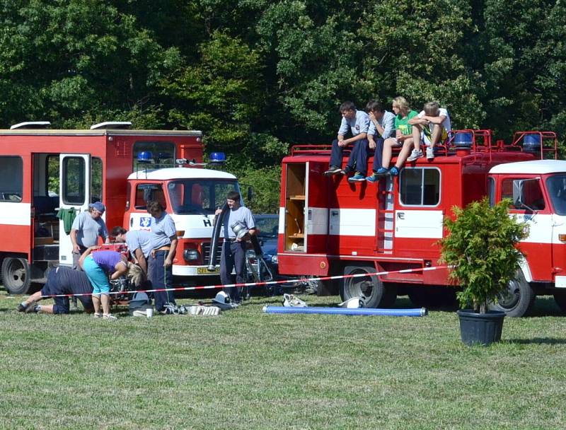 Oslavy 60. výročí založení SDH Vížky.