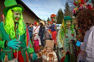 Tradiční masopustní oslavy v obci Radčice