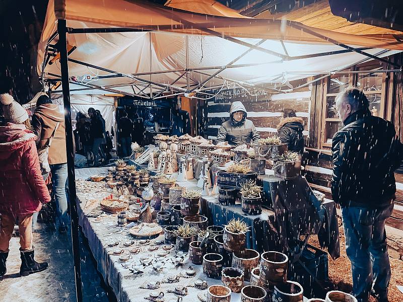Páteční trhy na Betlémě, v historické části města, měly jedinečnou atmosféru.