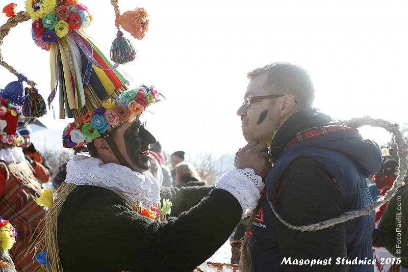 Masopust 2015 ve Studnicích.