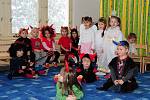 V Mateřské školce Víta Nejedlého v Chrudimi si děti mohly v pátek při Čertovském rojení natrénovat mikulášskou nadílku.