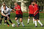 Z přípravného utkání MFK Chrudim - FC Hradec Králové junioři 0:0.