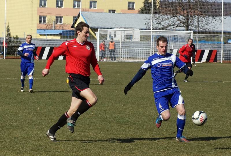 Z utkání 20. kola ČFL MFK Chrudim – SK Strakonice 1908 3:2 (2:1).