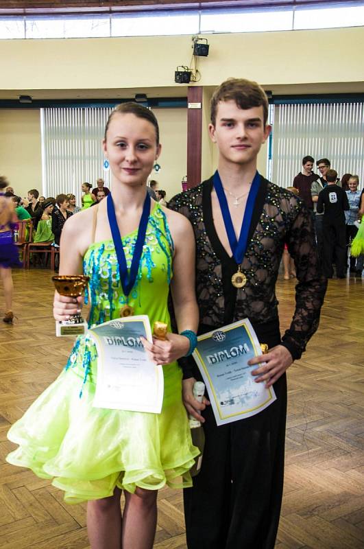 Taneční soutěž pro neregistrované páry v Třemošnici.