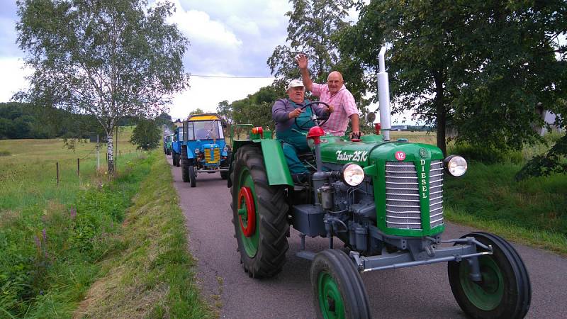 Železnohorský traktor 2017.