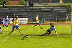 Z fotbalového divizního utkání AFK Chrudim – FK Pěnčín-Turnov 0:1.