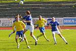 Z fotbalového divizního utkání AFK Chrudim – FK Pěnčín-Turnov 0:1.