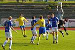 Z fotbalového divizního utkání AFK Chrudim – FK Pěnčín-Turnov 0:1.