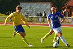 Z fotbalového divizního utkání AFK Chrudim – FK Pěnčín-Turnov 0:1.