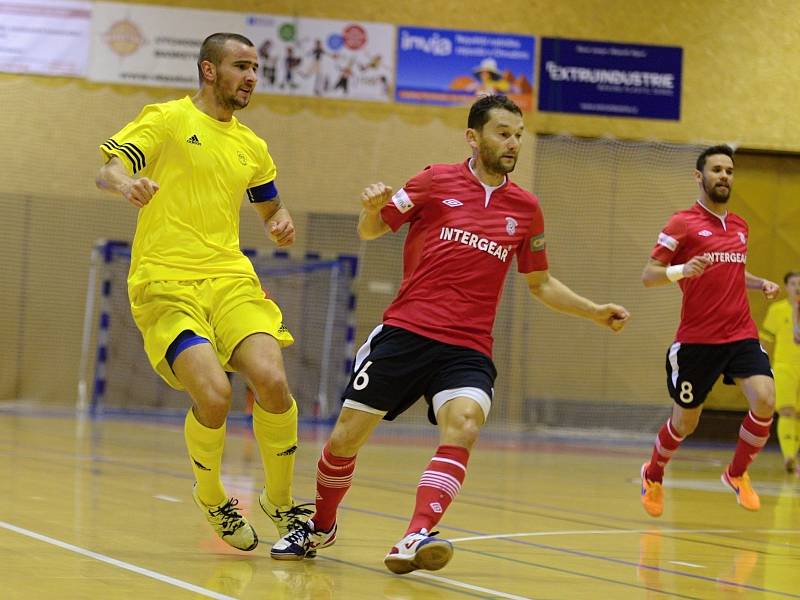 Futsalové derby vyhrála Chrudim nad Vysokým Mýtem 4:1.