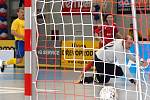 Z utkání 5 základní skupiny UEFA Futsal Cupu Era-Pach Chrudim - Nautara Kanunas 6:1.